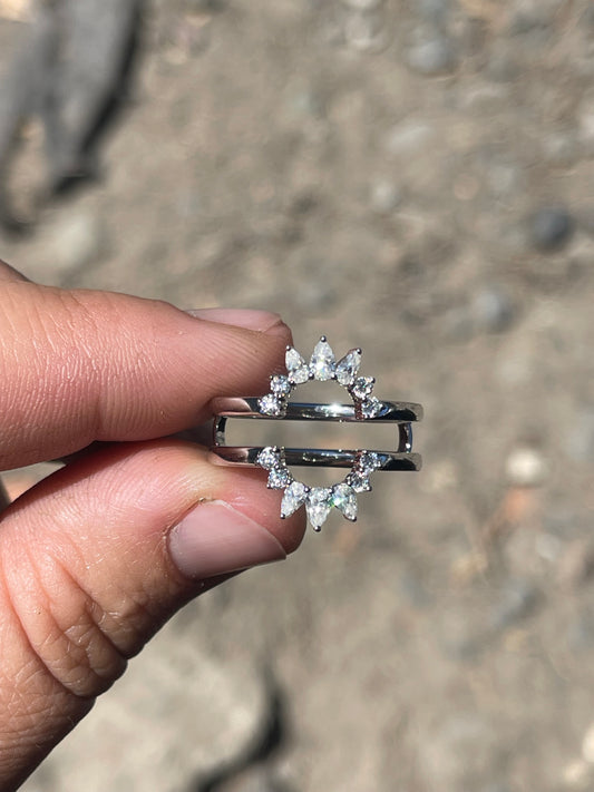 Melody Moissanite Wedding Band