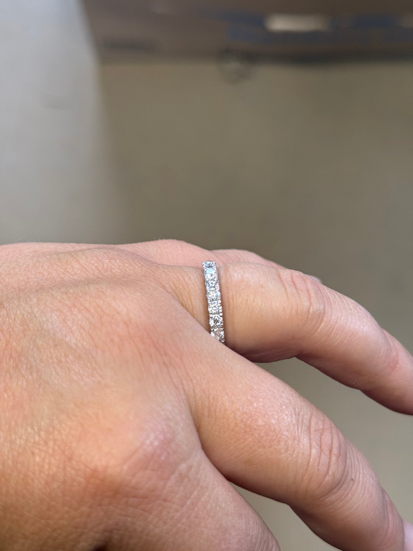 Brayden Moissanite Wedding Band