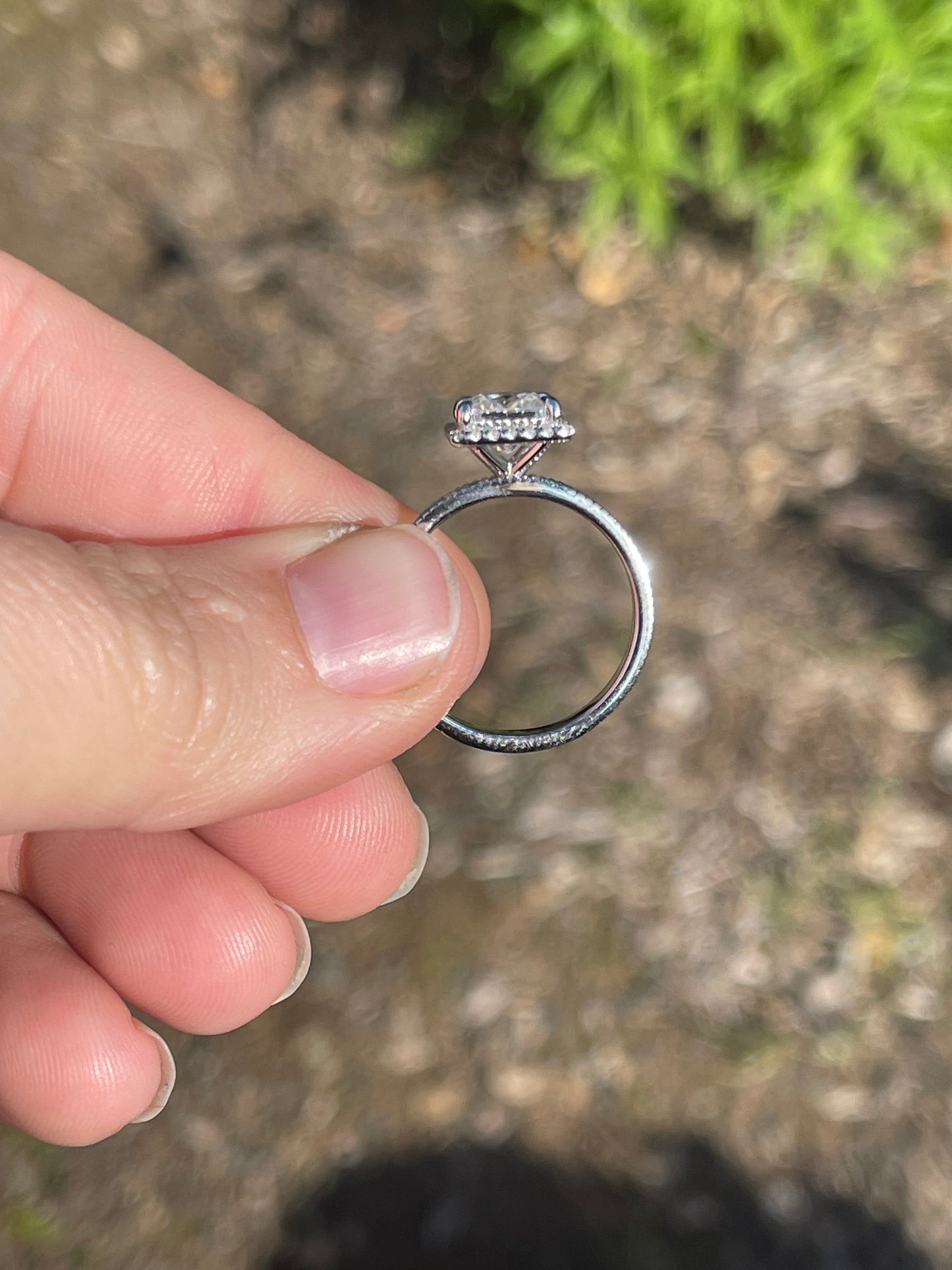 Remi Sterling Silver Engagement Ring