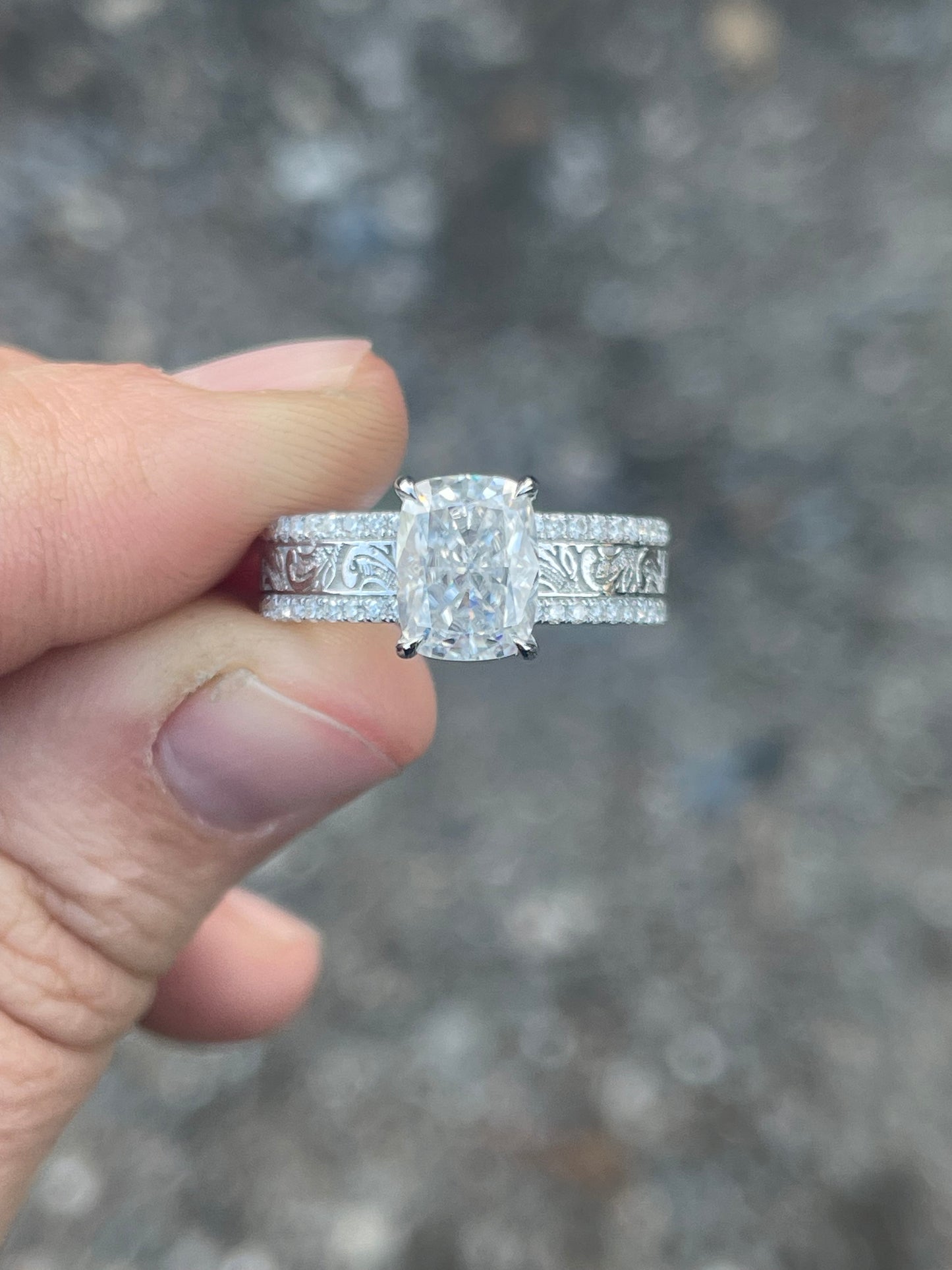 Reese 4.5US Sterling Silver Engagement Ring
