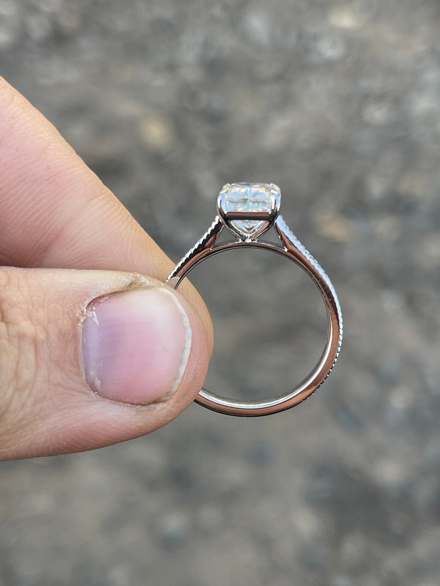 Beth Cathedral Engagement Ring