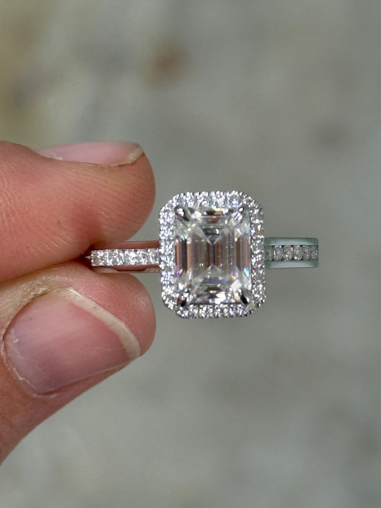 Ren Cathedral Sterling Silver Engagement Ring