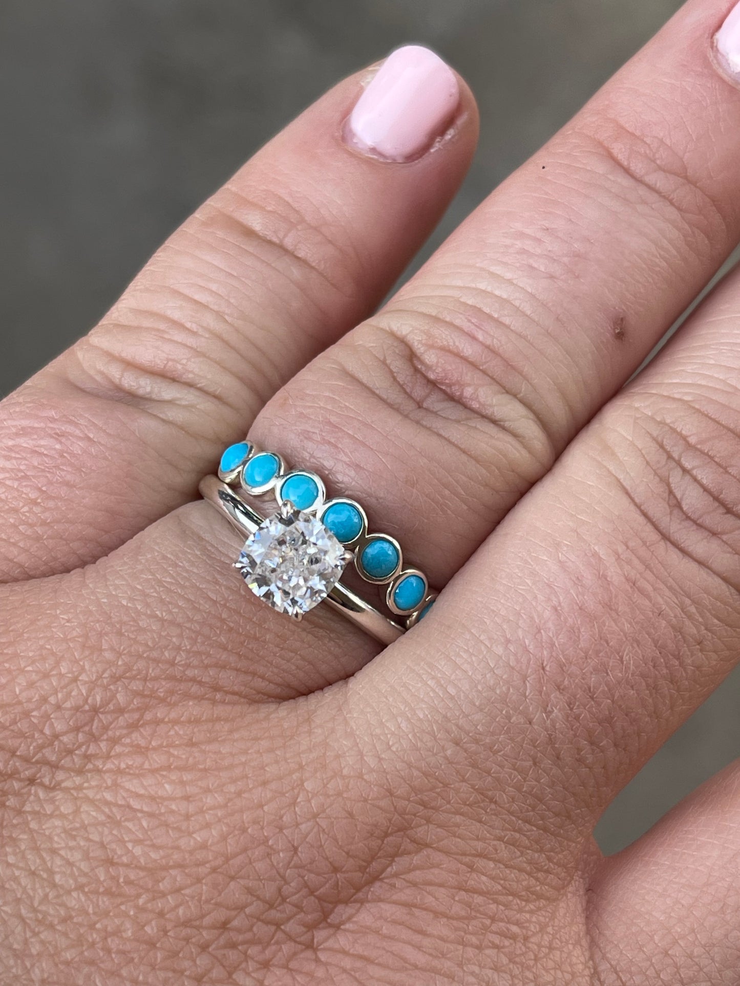 Emmett Sterling Silver Engagement Ring
