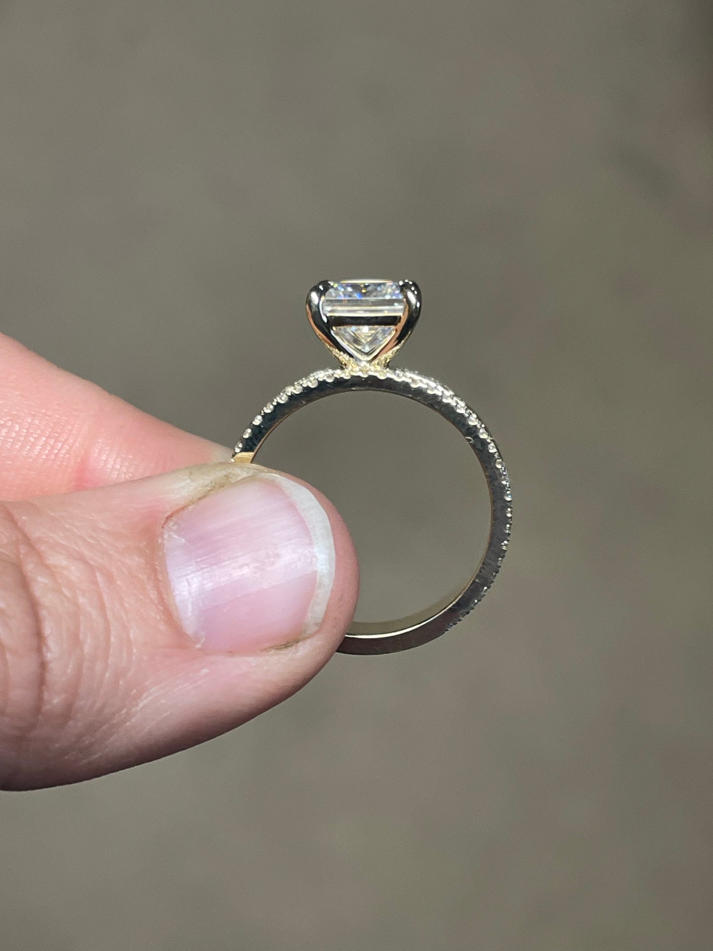 McKenna 10US 10K Yellow Gold Engagement Ring
