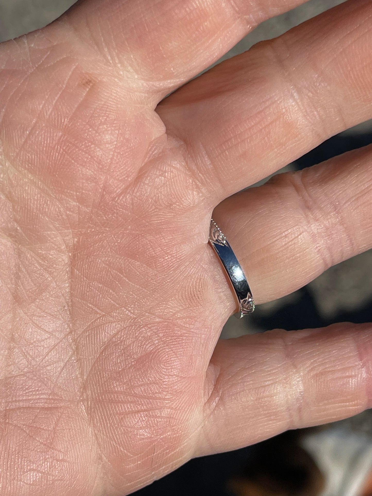 Jasper Diamond Wedding Band