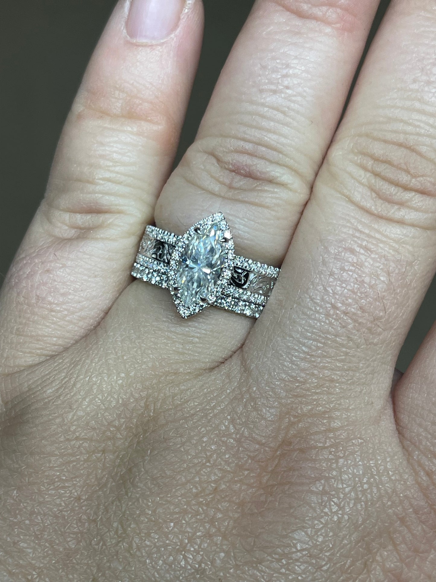 McKinley Sterling Silver Engagement Ring