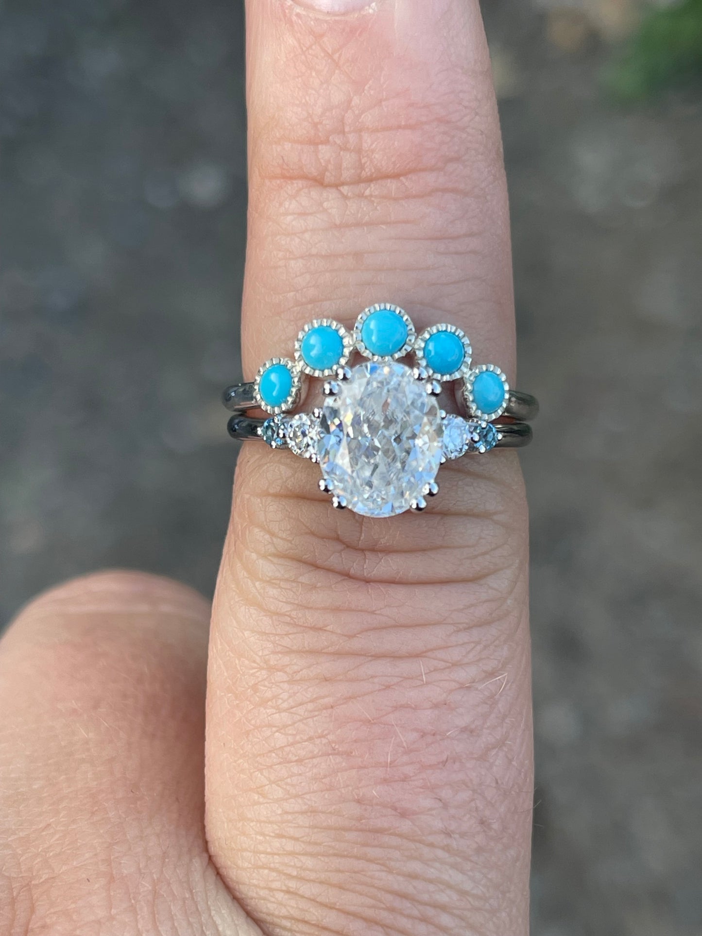 Ringo Jr. Turquoise Wedding Band