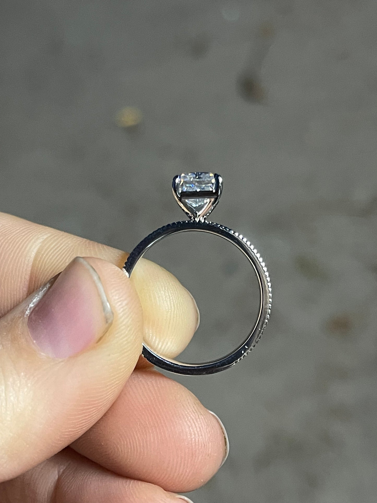 Ruth Sterling Silver Engagement Ring