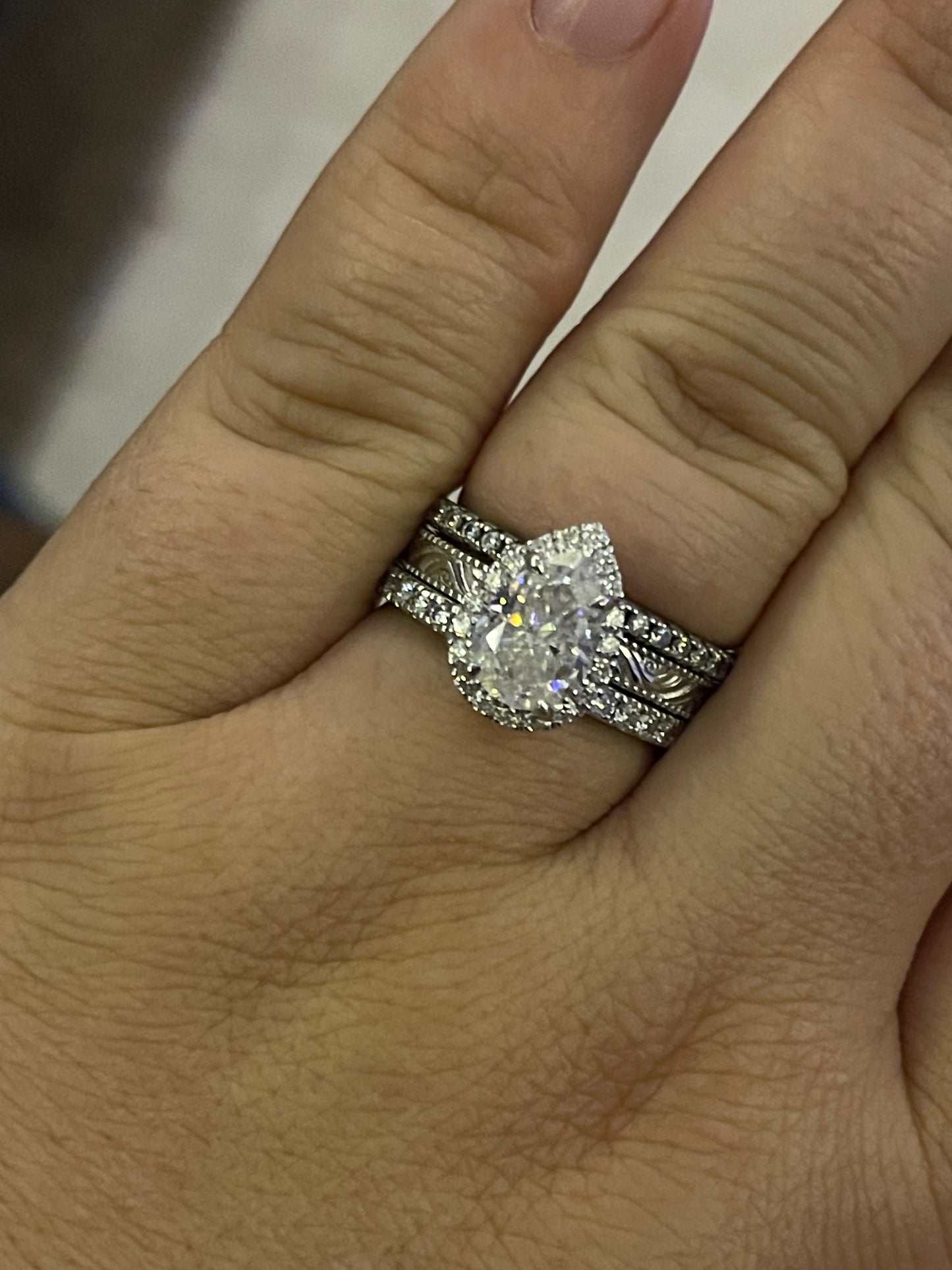 JUNIPER RYLEE STERLING SILVER BRIDAL SET