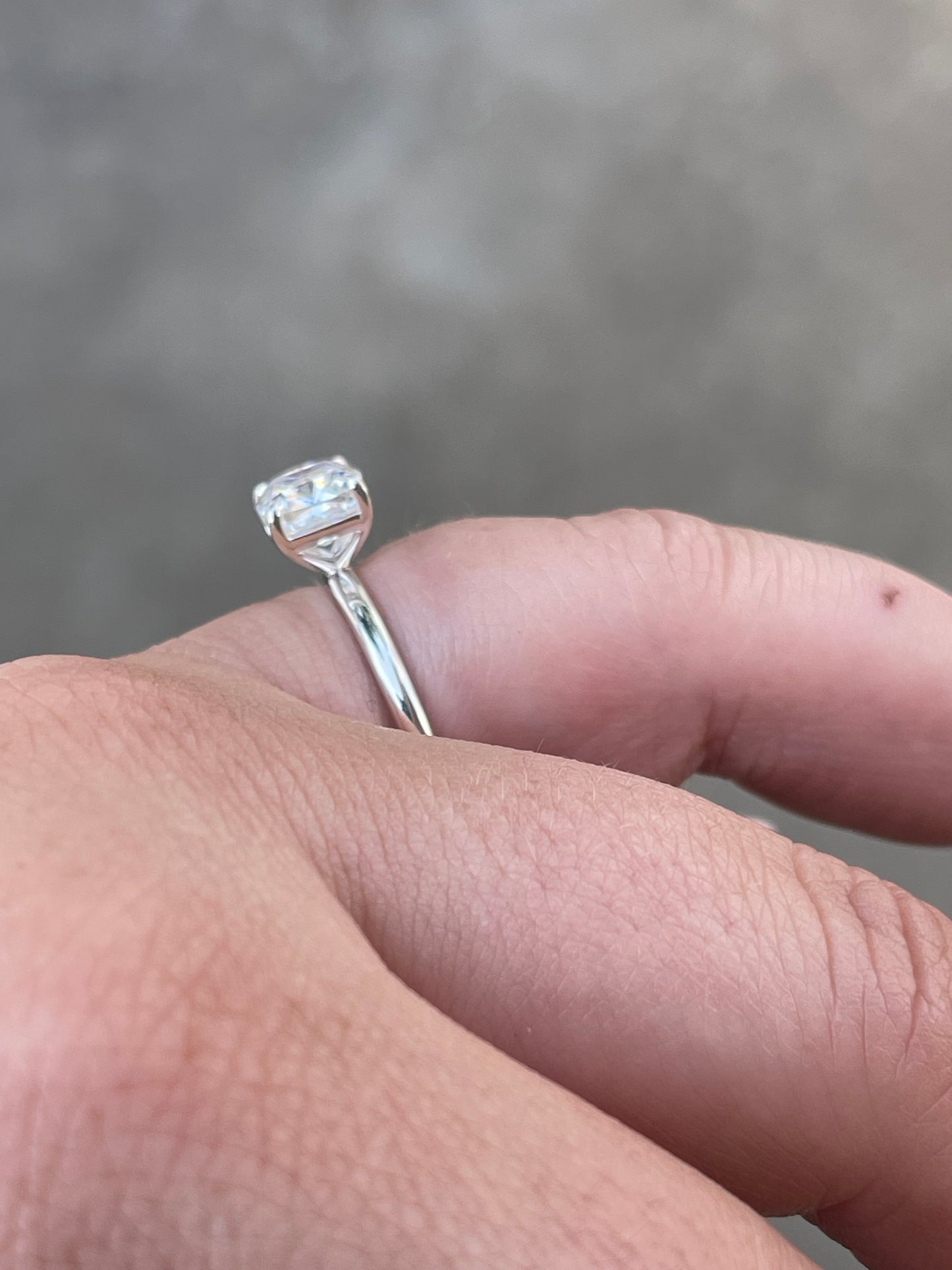 Emmett Sterling Silver Engagement Ring