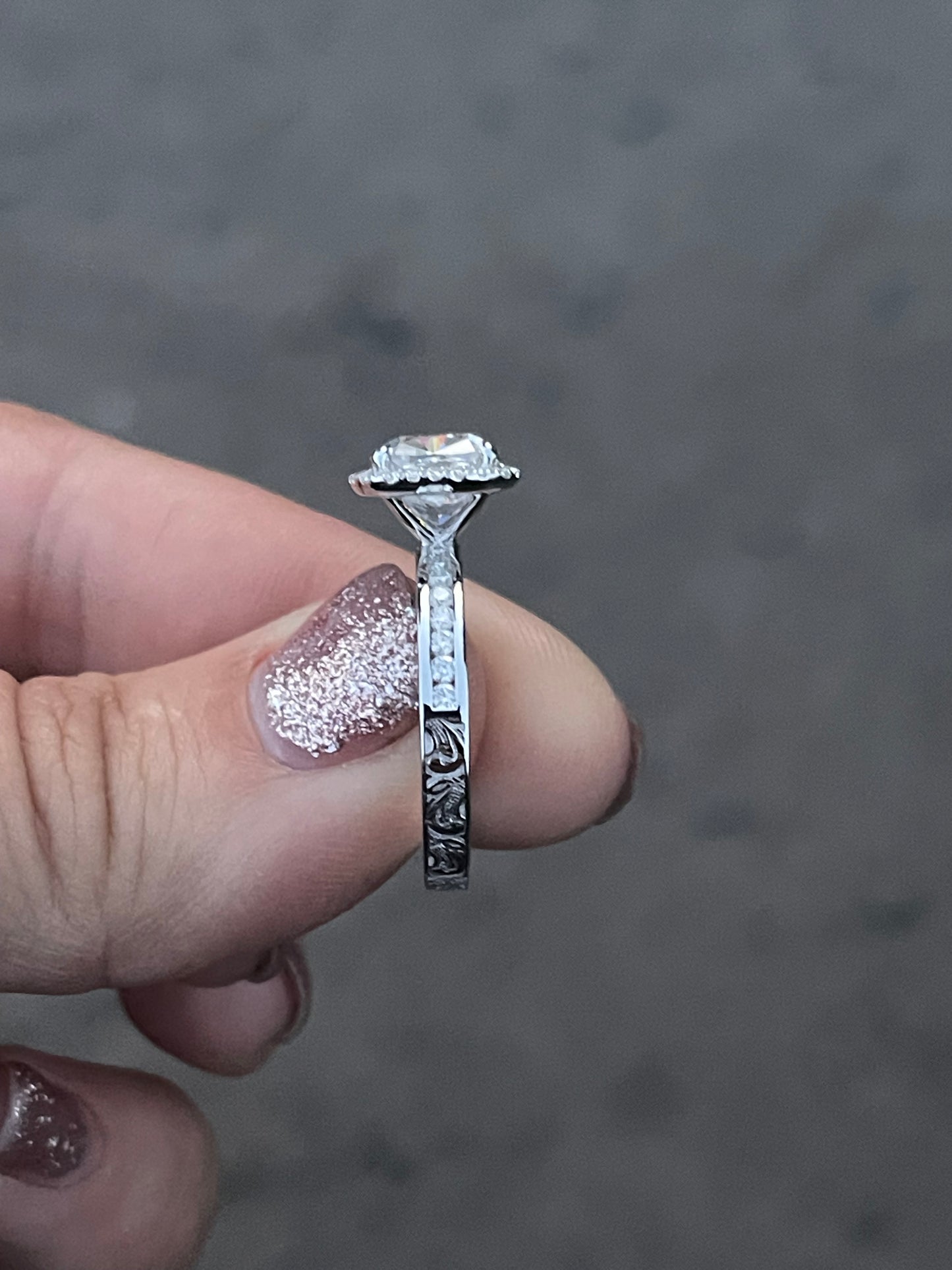 Rhodes Engagement Ring