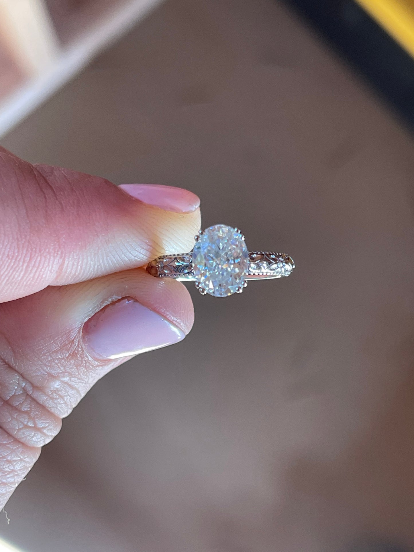 Victoria 2ct Solitaire Promise Ring