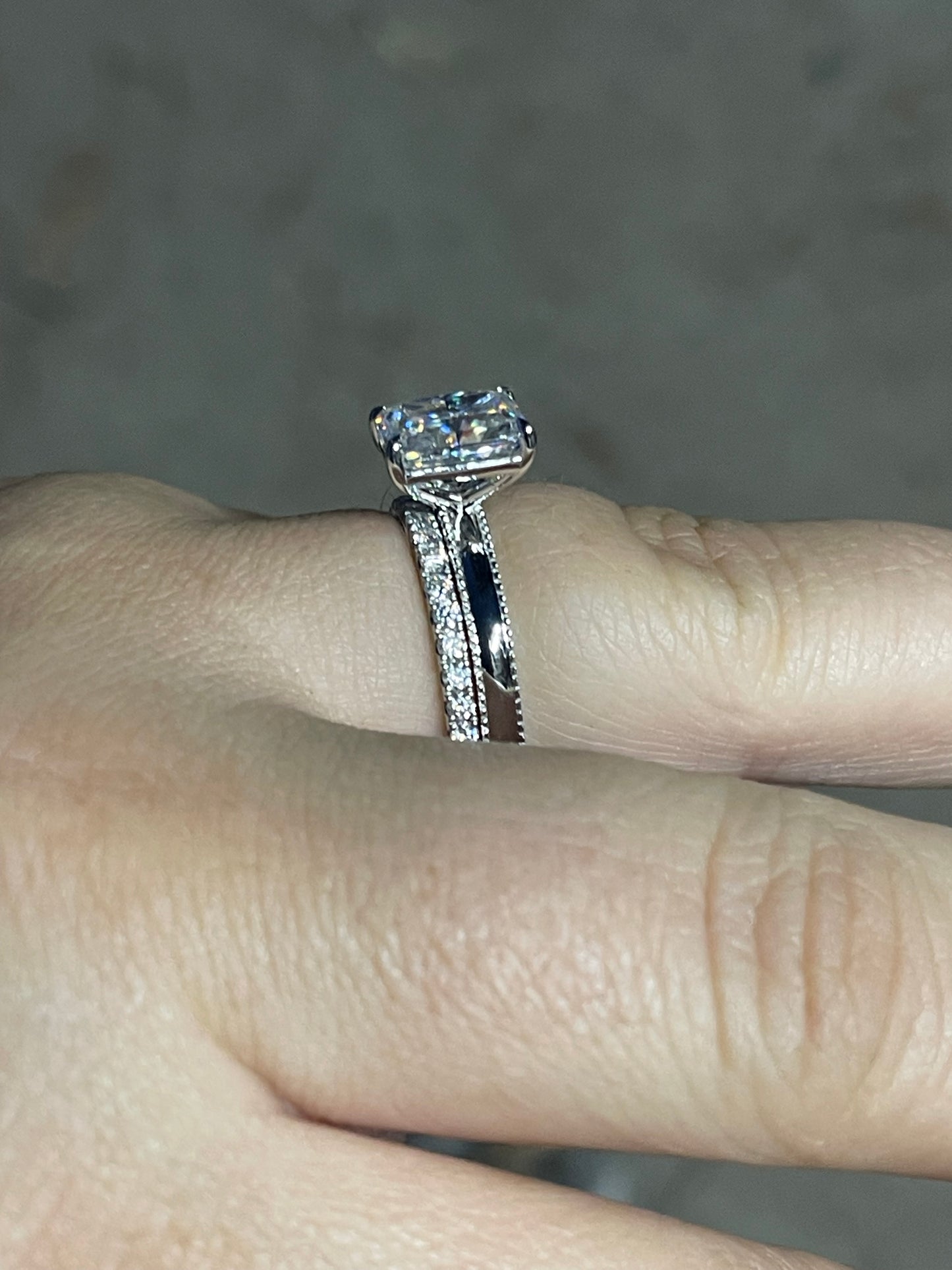 Ruth Sterling Silver Engagement Ring