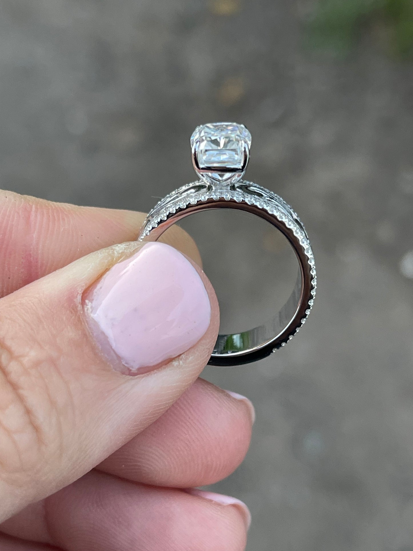 Savannah Sterling Silver Engagement Ring