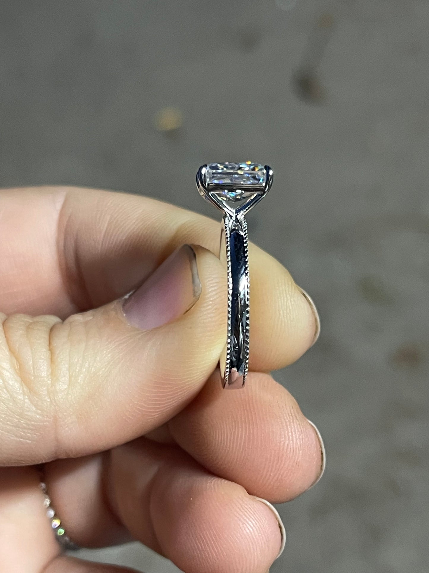 Ruth Sterling Silver Engagement Ring