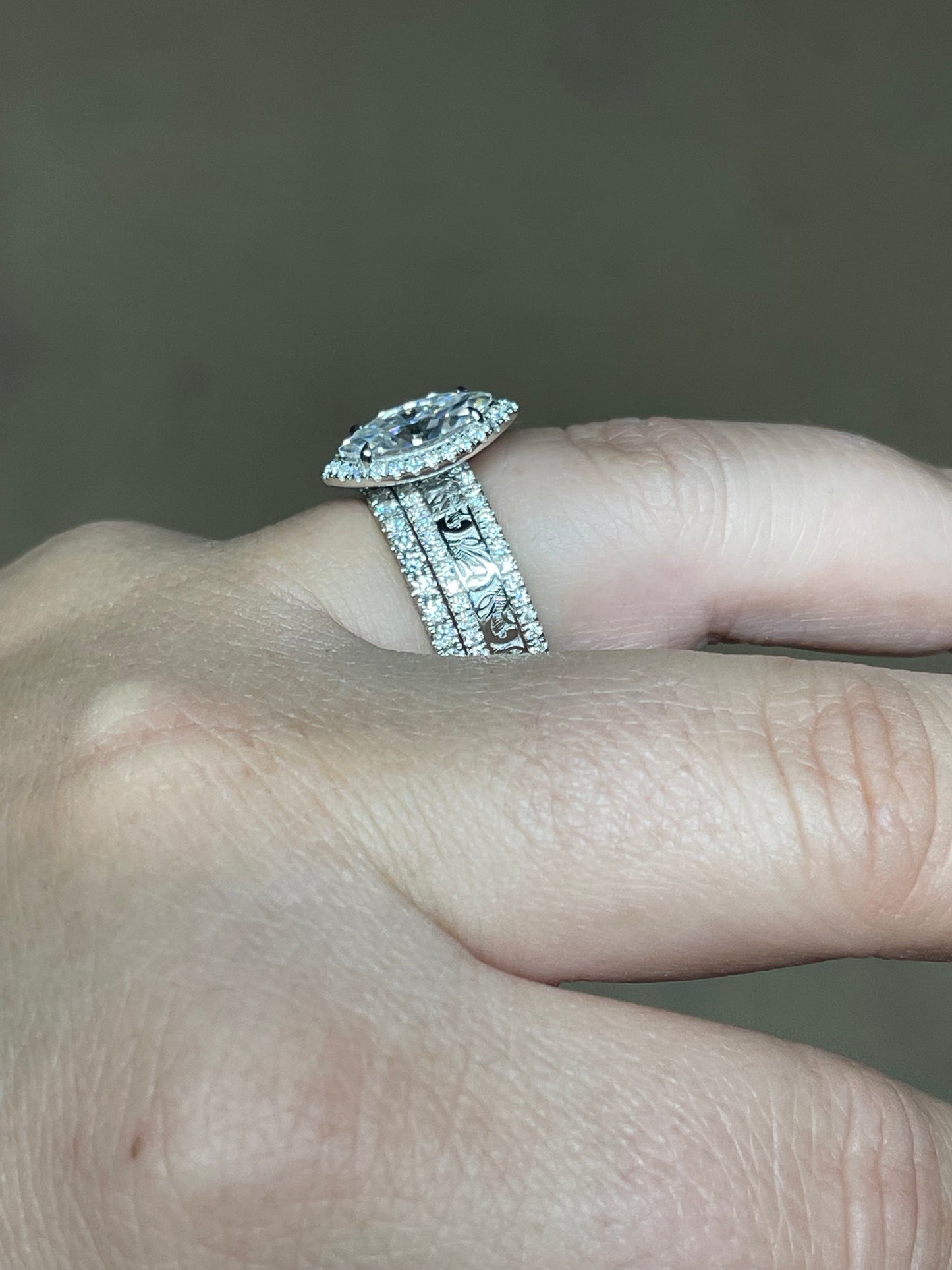 McKinley Sterling Silver Engagement Ring
