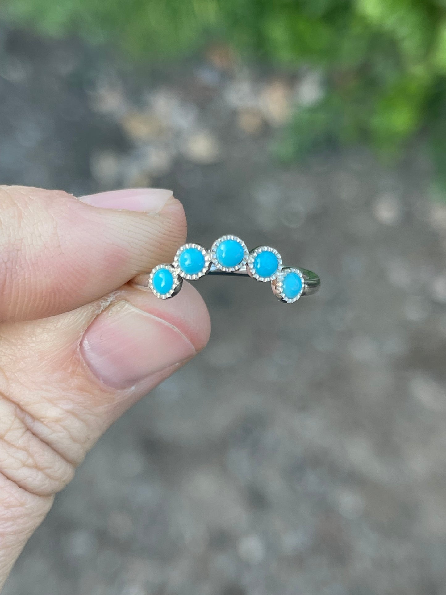 Ringo Jr. Turquoise Wedding Band
