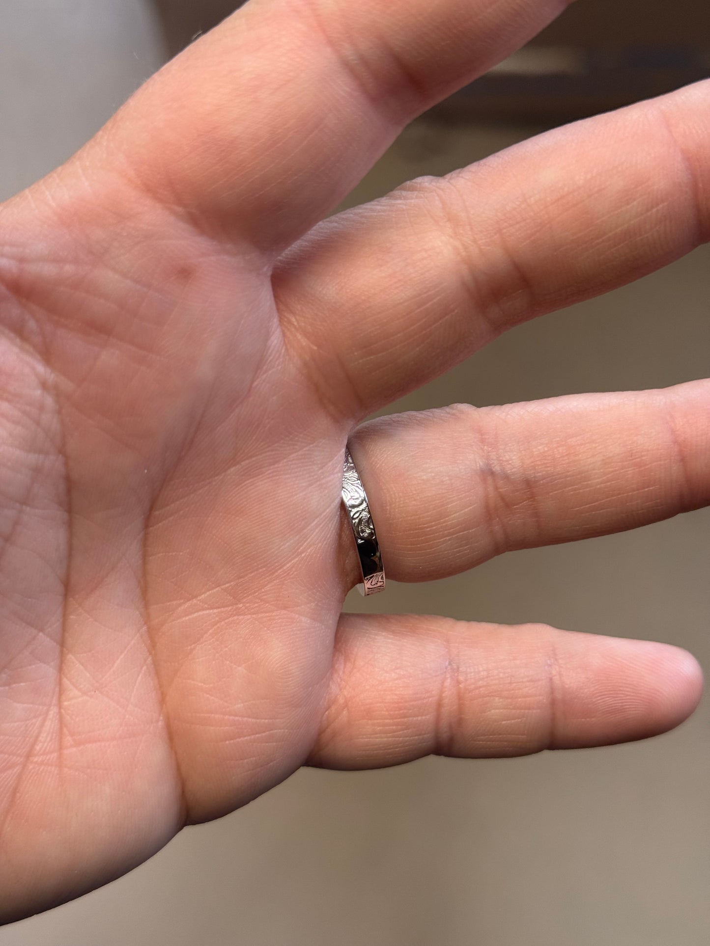 Brayden Moissanite Wedding Band
