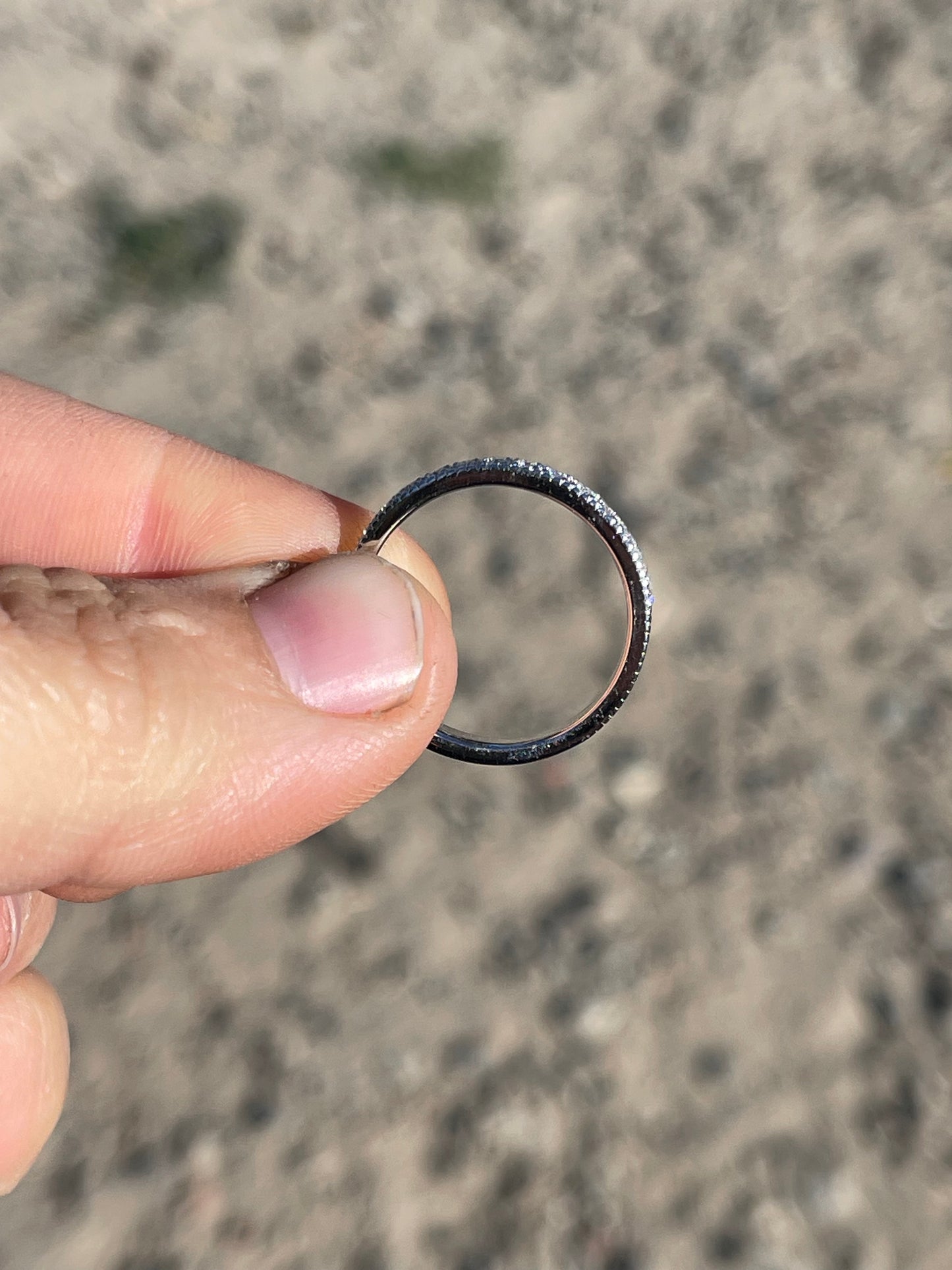 Jasper Diamond Wedding Band