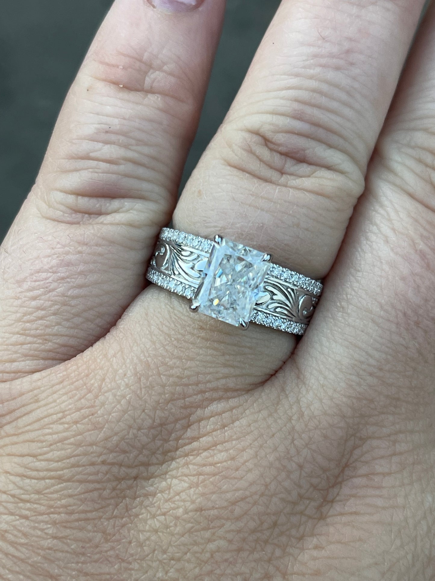 Austin 4.5US Sterling Silver Engagement Ring