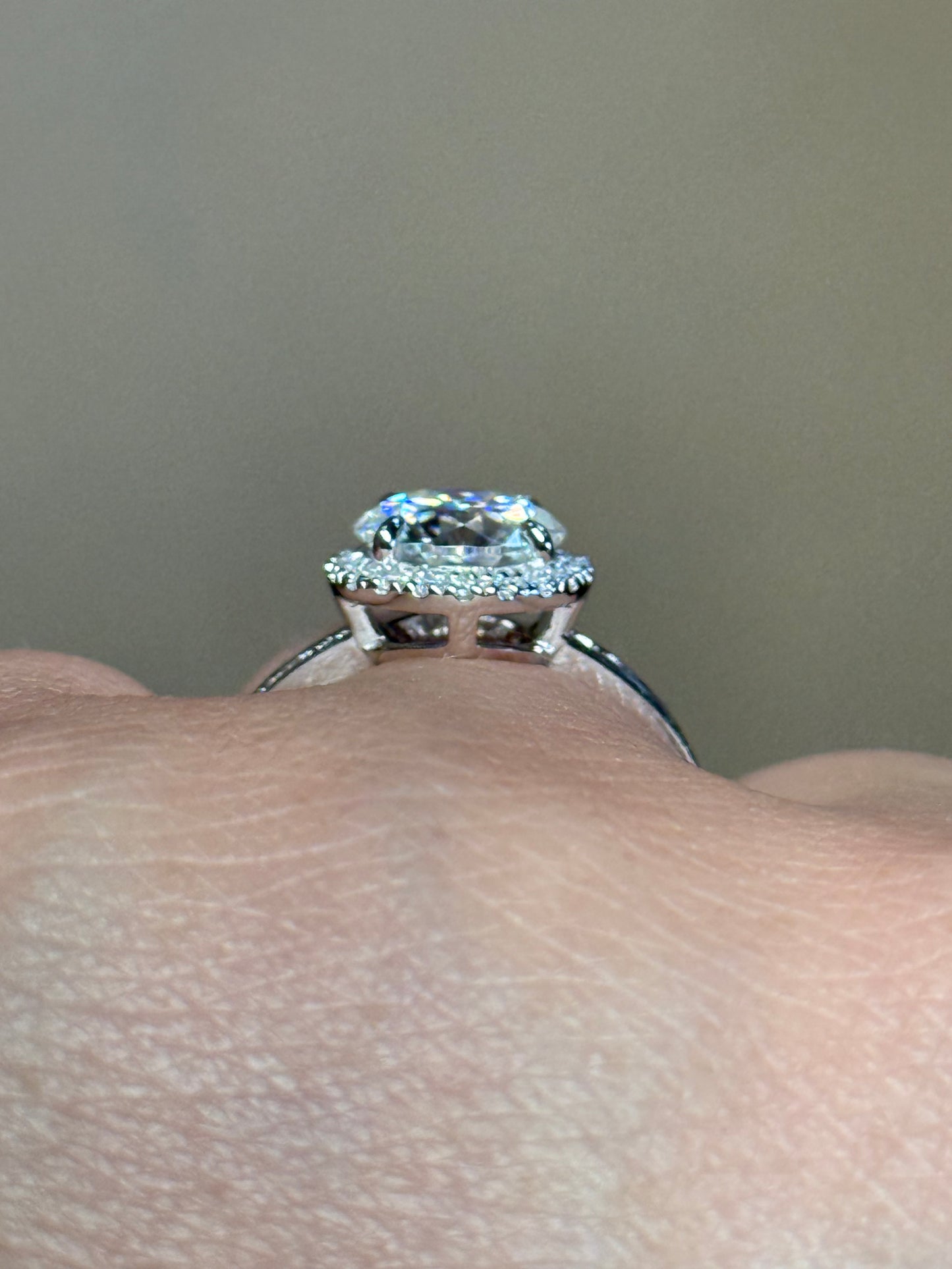 Lakin (LP) Sterling Silver Engagement Ring