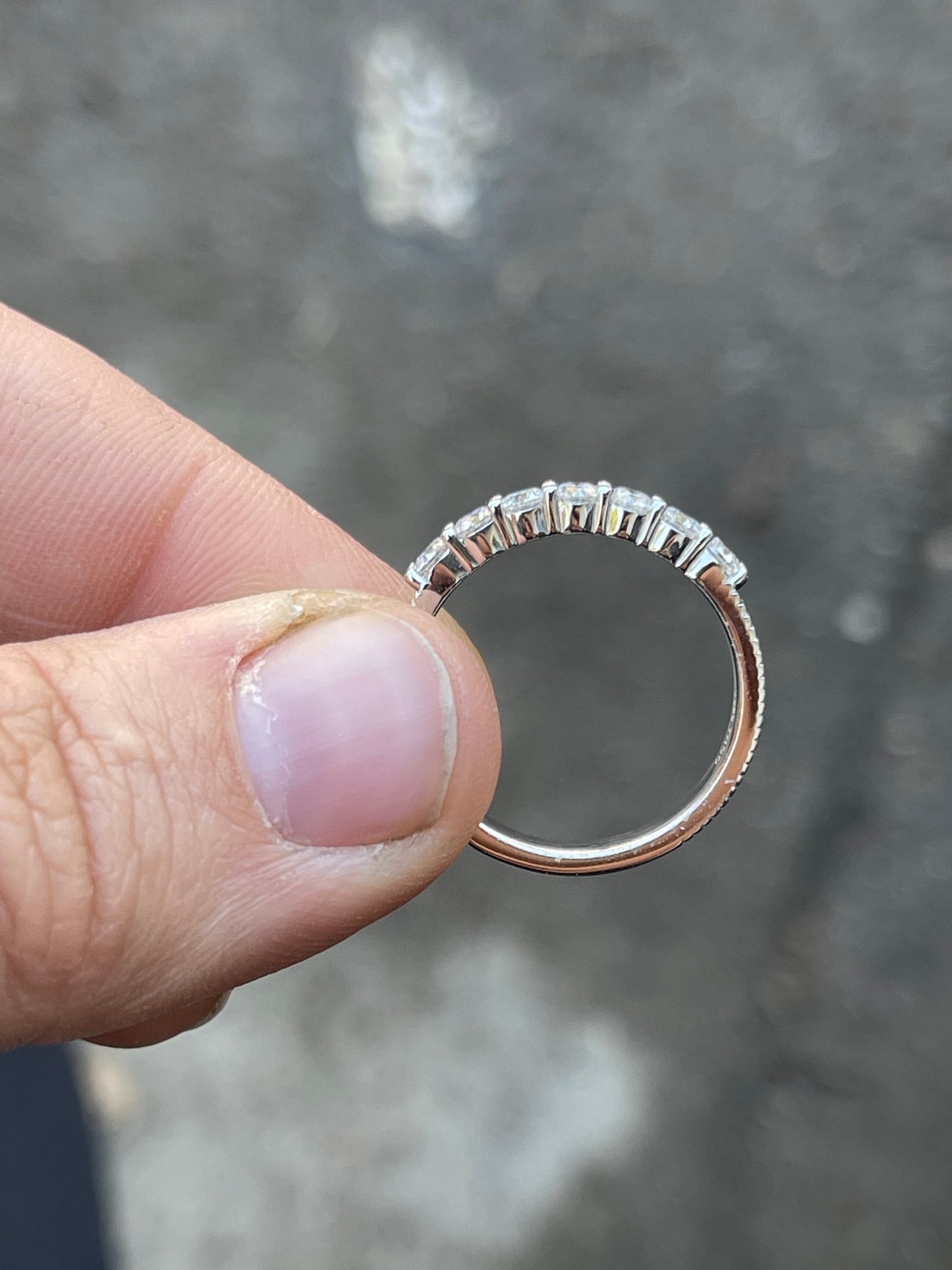 Shane Sterling Silver Wedding Band