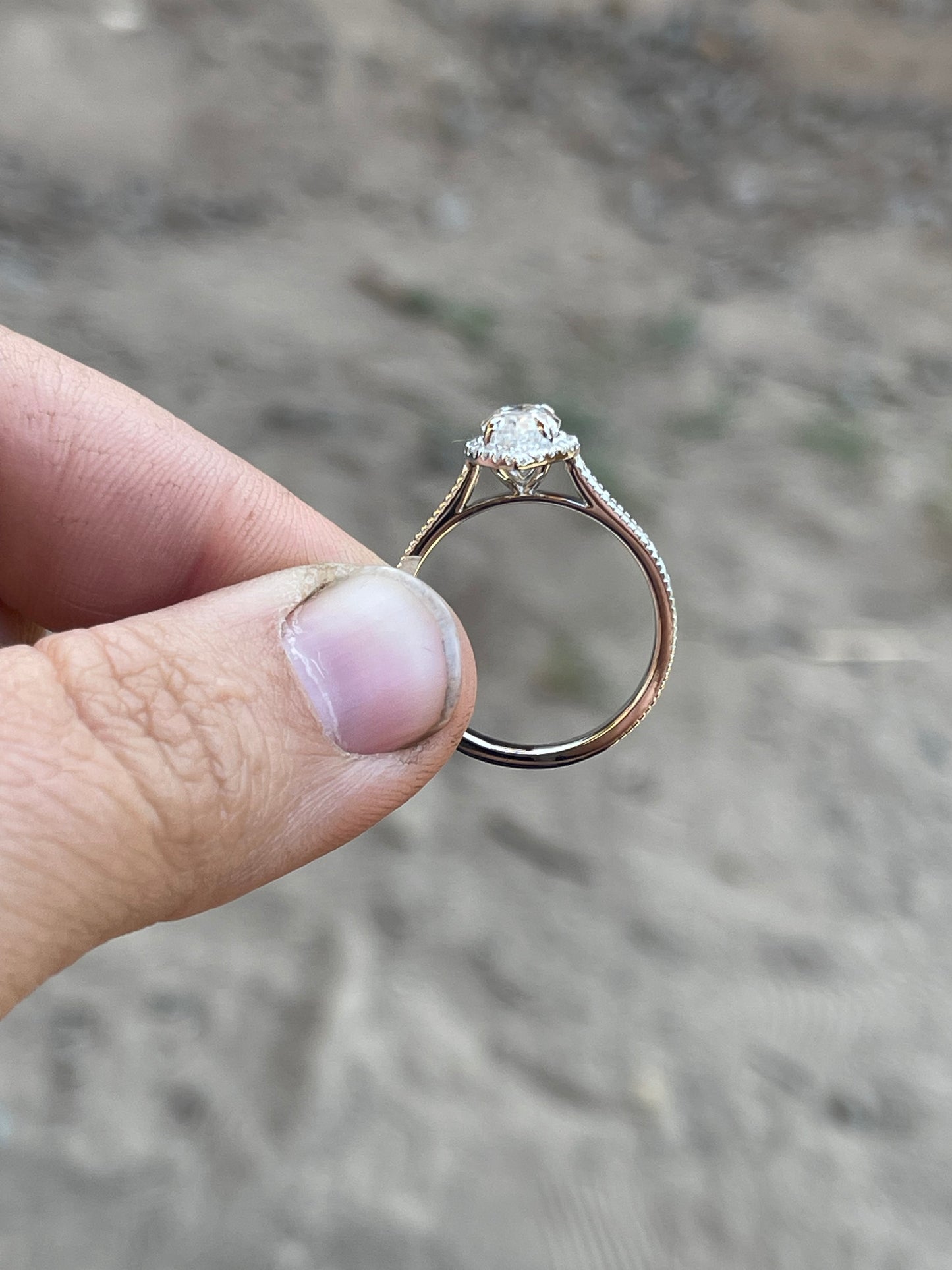 Rebecca Cathedral Engagement Ring