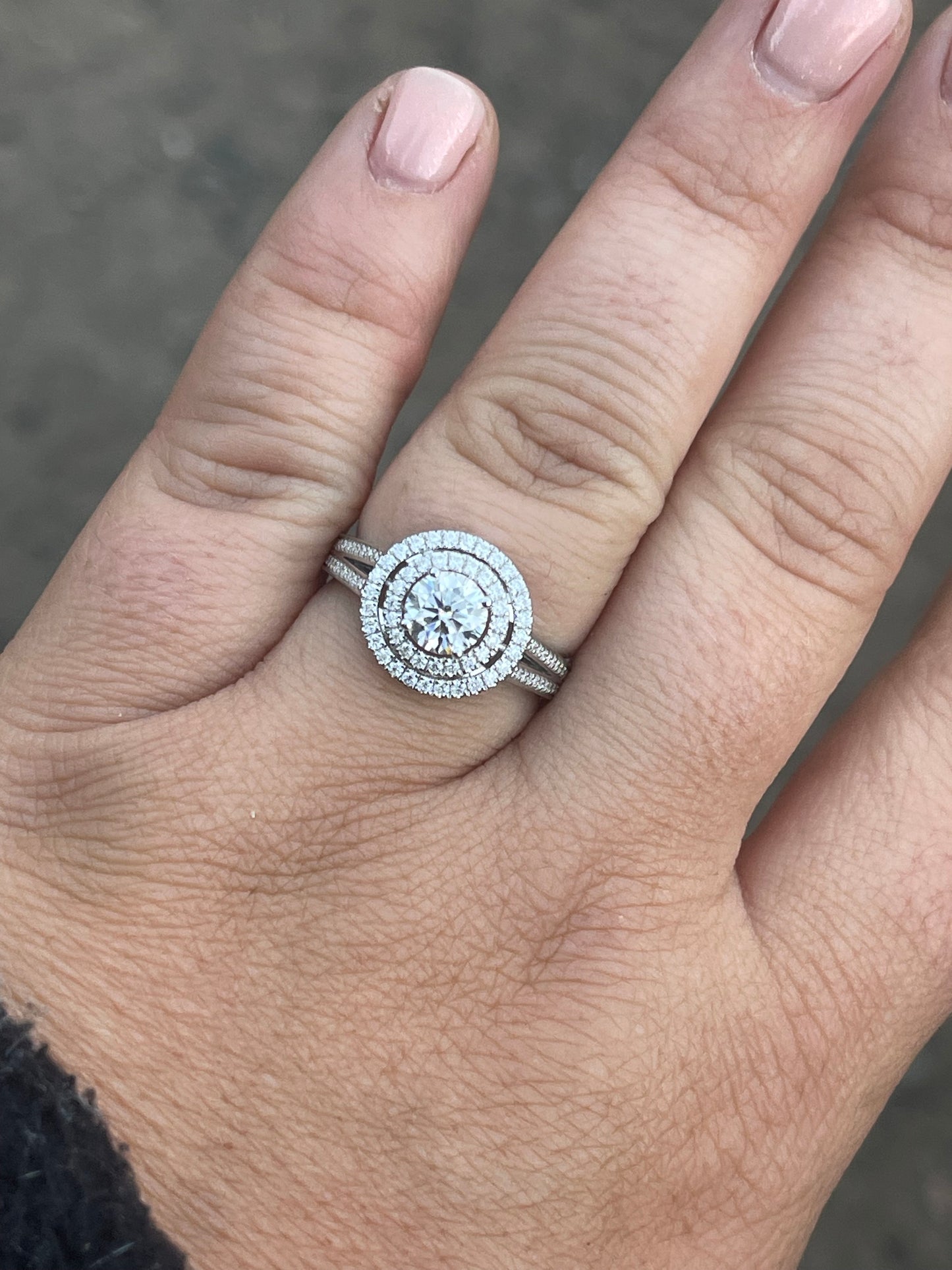 Olivia Sterling Silver Engagement Ring