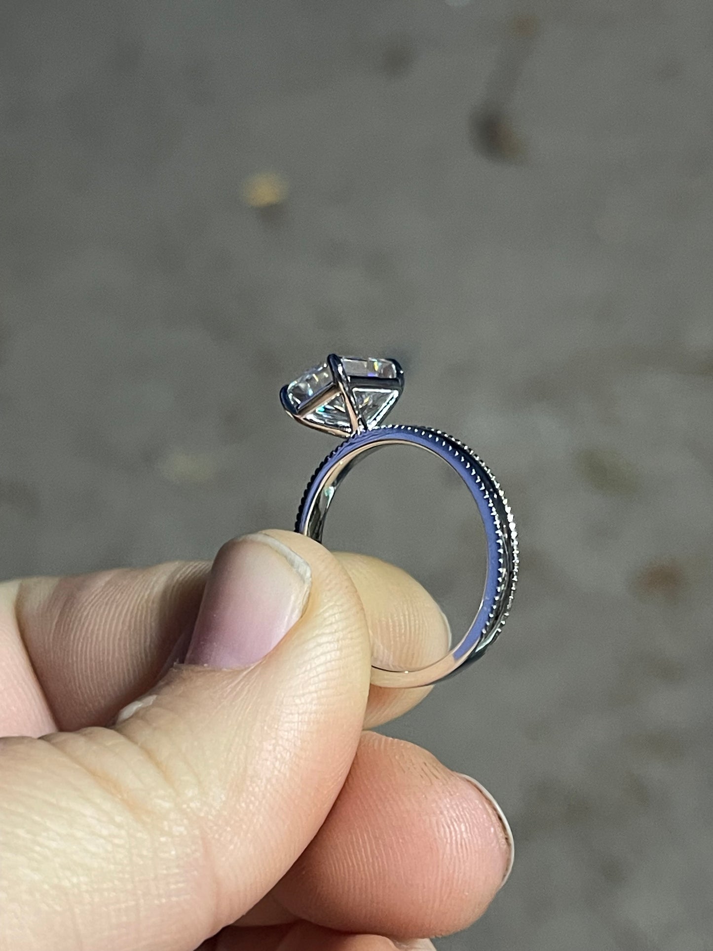 Ruth Sterling Silver Engagement Ring