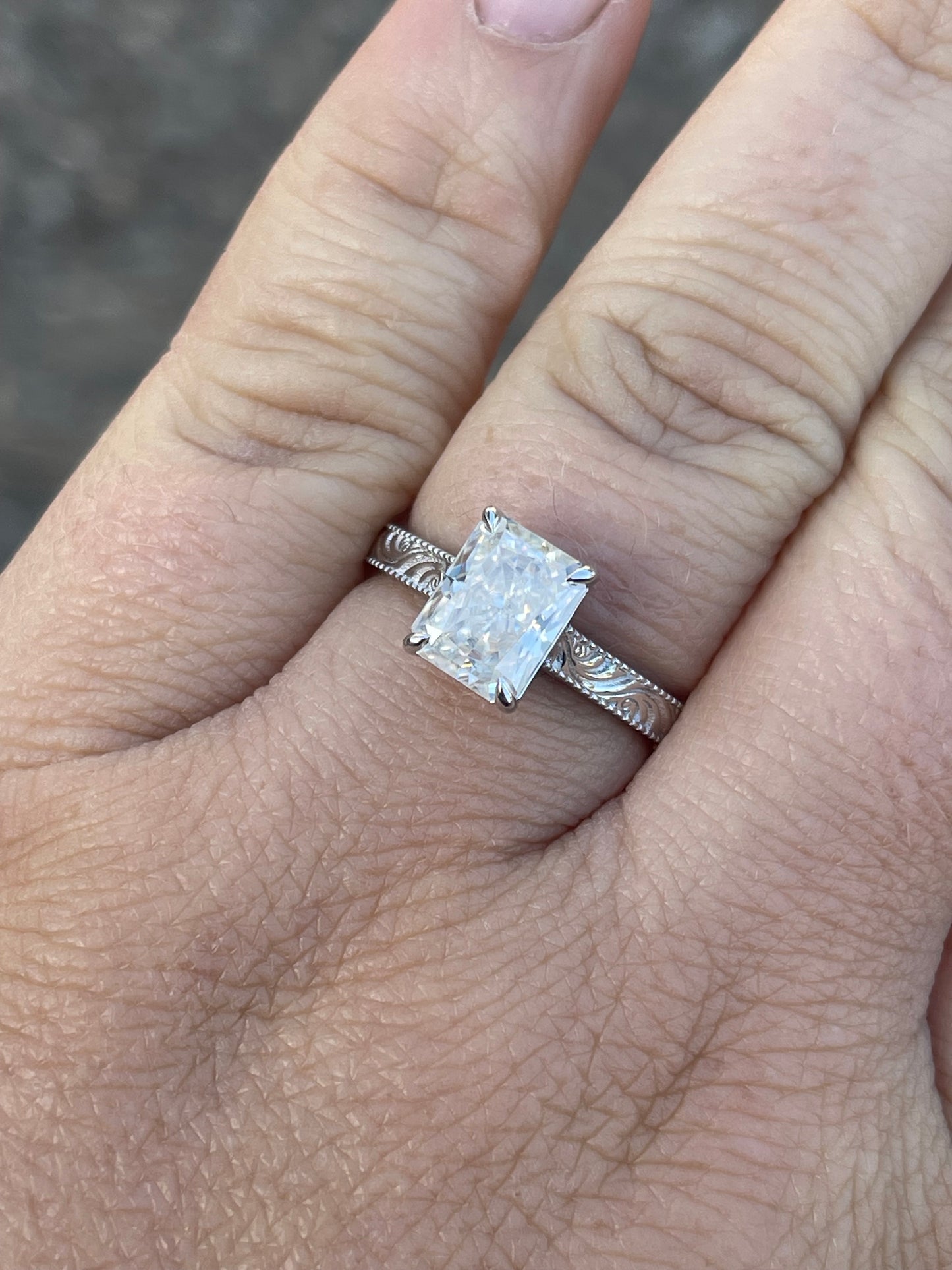 Beth Cathedral Engagement Ring