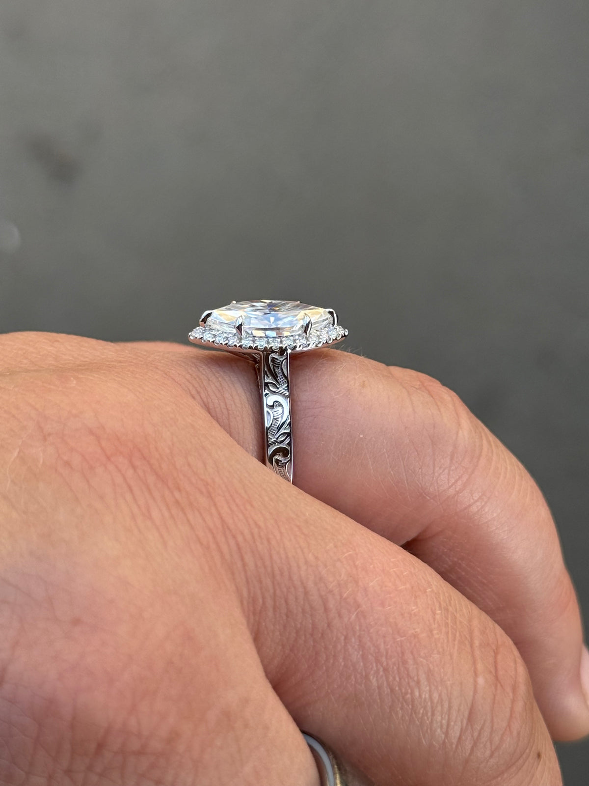 Riviera Cathedral Engagement Ring