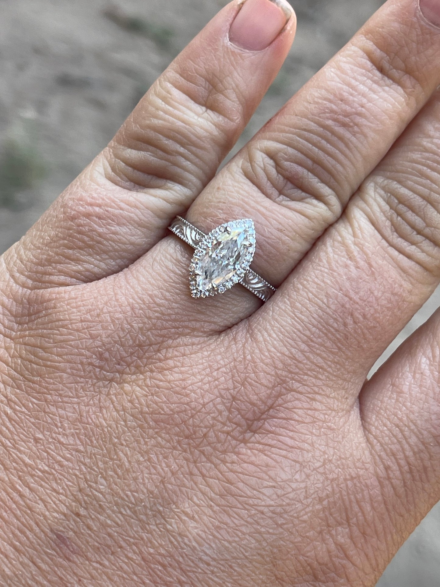 Rebecca Cathedral Engagement Ring
