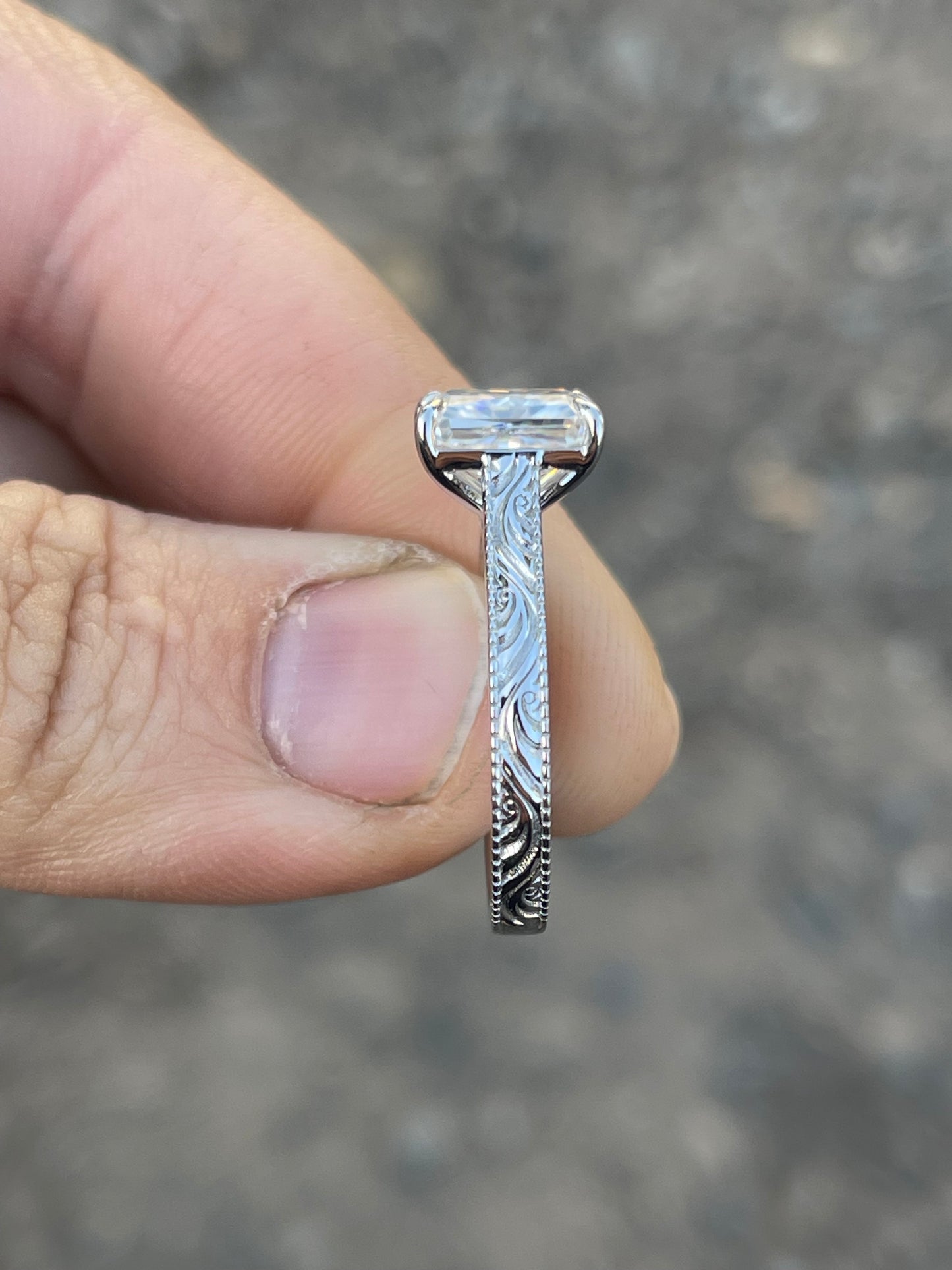 Beth Cathedral Engagement Ring