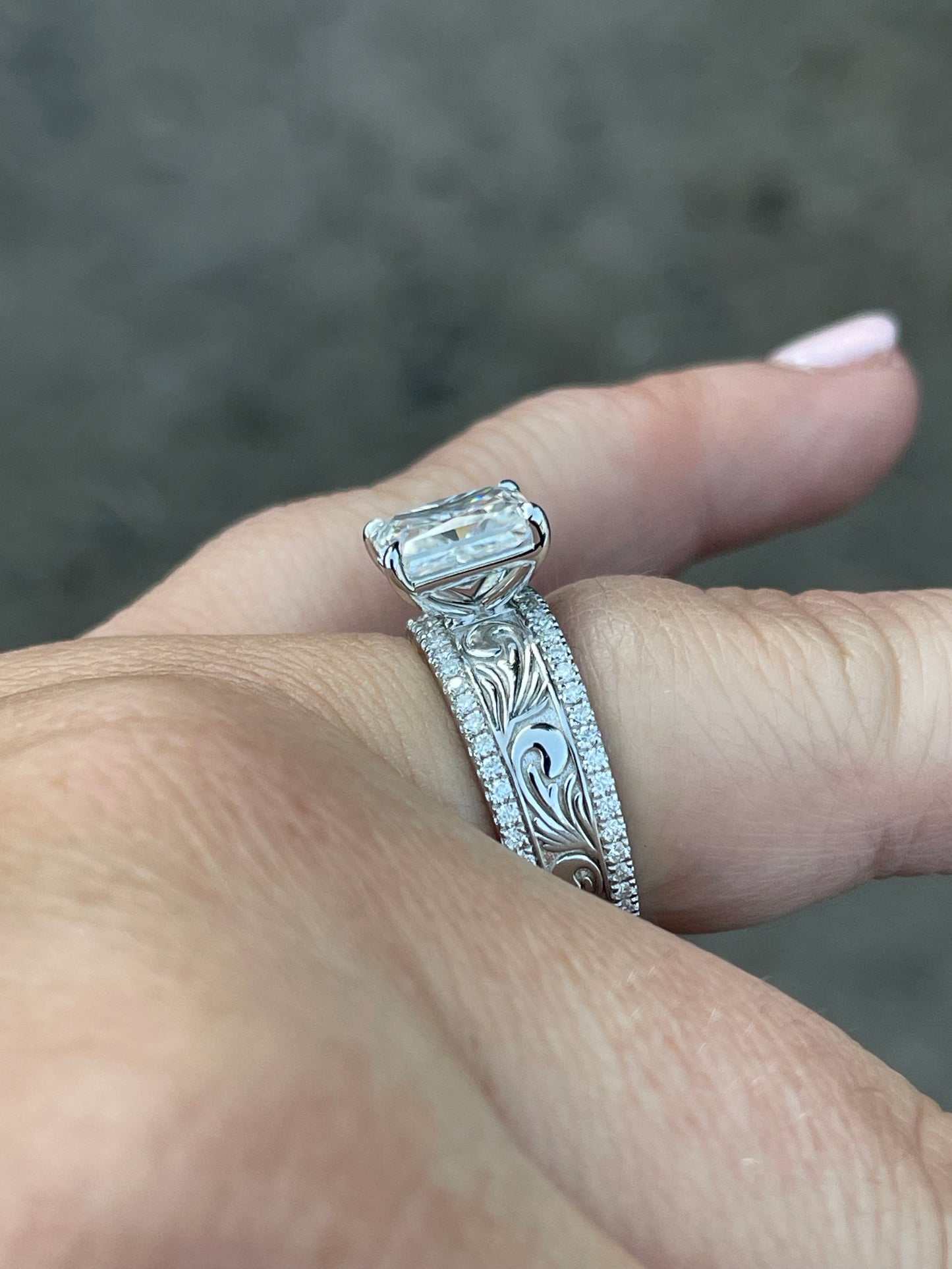Austin 4.5US Sterling Silver Engagement Ring