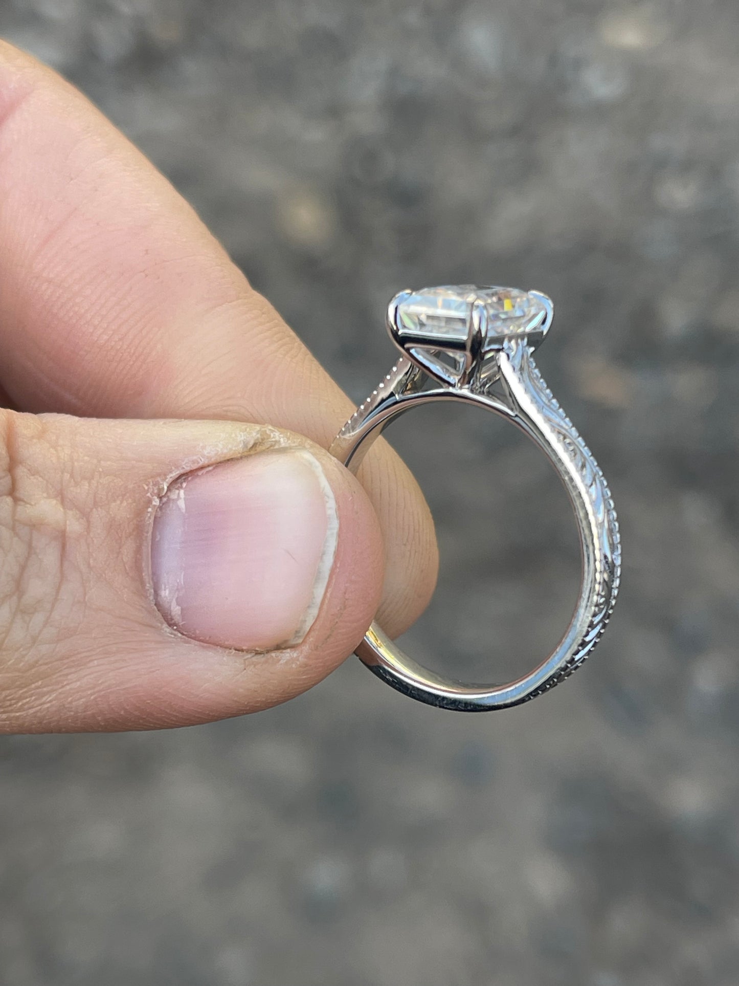 Beth Cathedral Engagement Ring