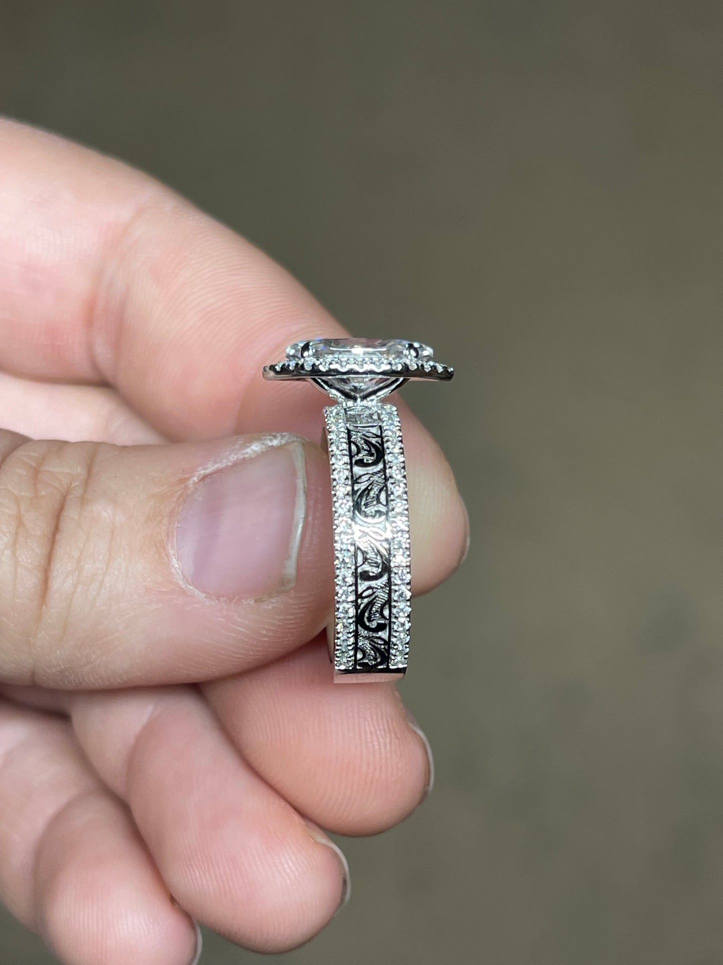 McKinley Sterling Silver Engagement Ring