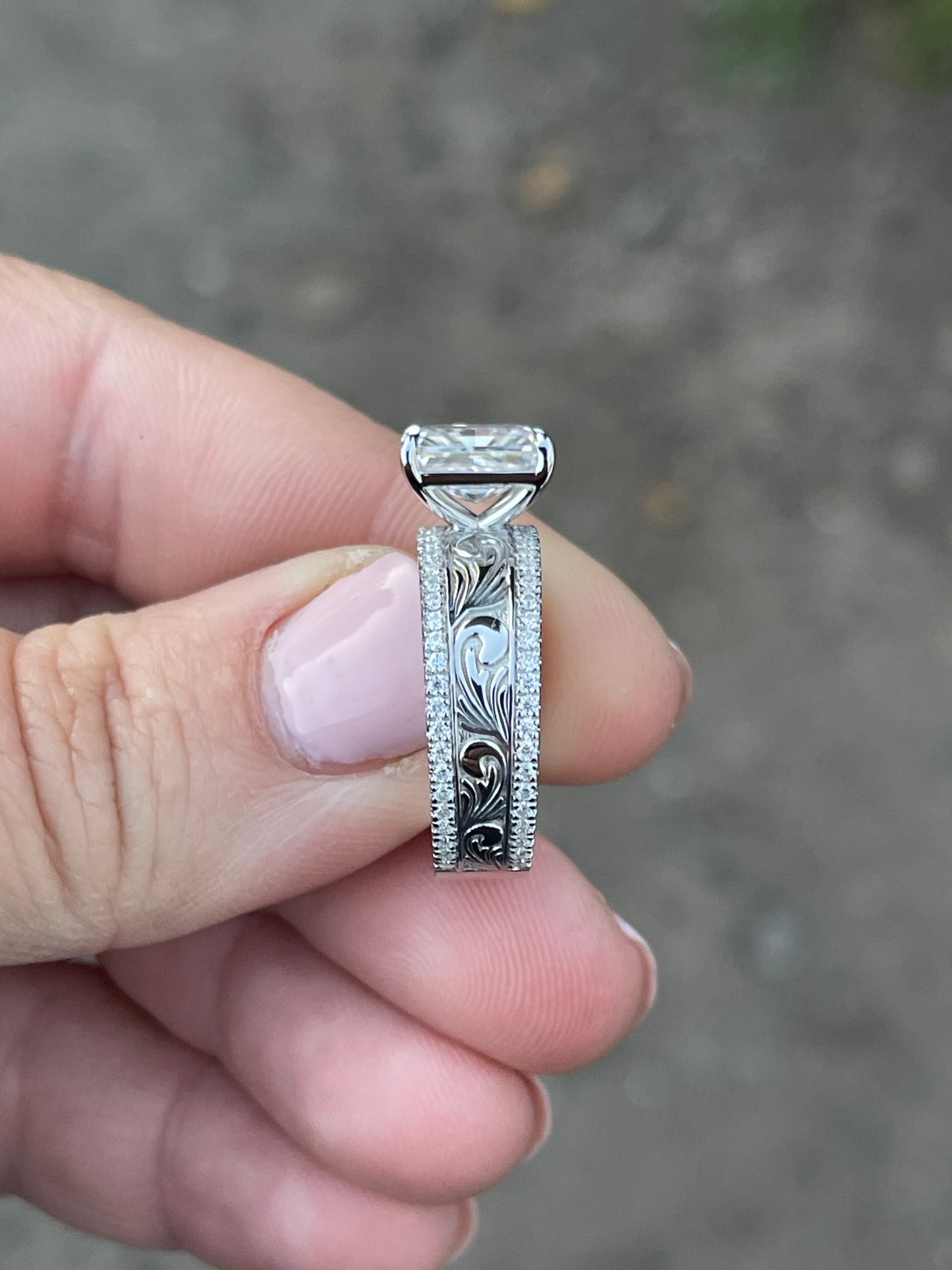 Austin 4.5US Sterling Silver Engagement Ring