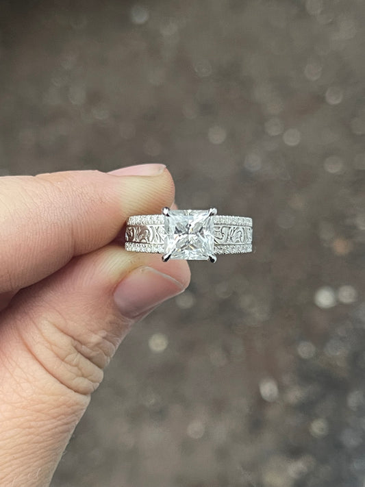 McKenna Sterling Silver Engagement Ring