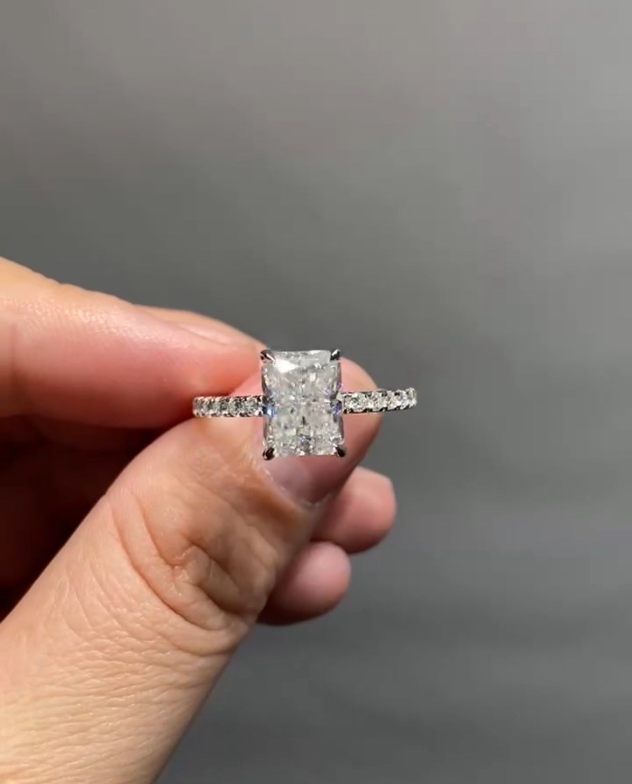 Brenn Sterling Silver Engagement Ring