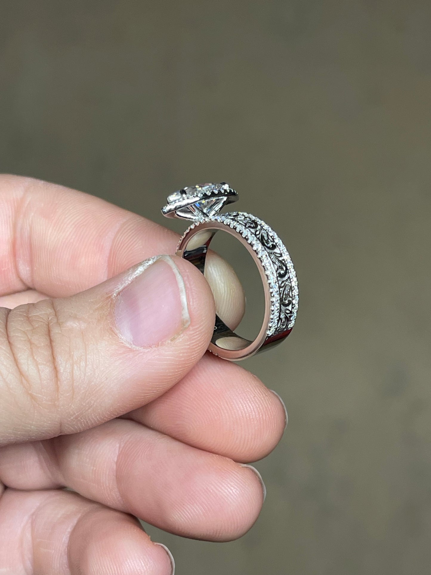 McKinley Sterling Silver Engagement Ring