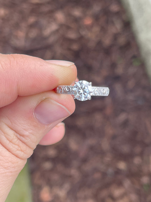 Charlene Diamond Engagement Ring