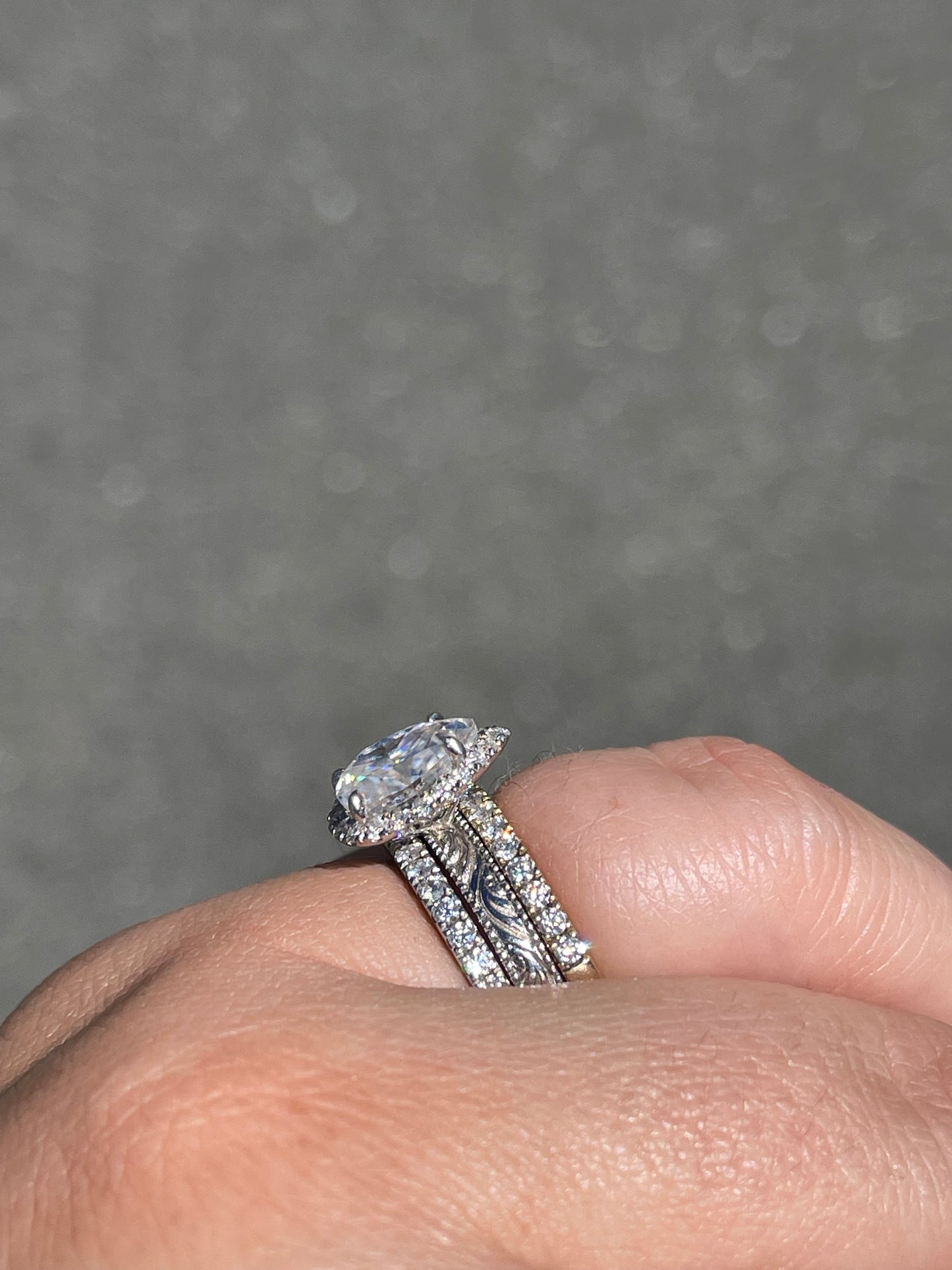 JUNIPER RYLEE STERLING SILVER BRIDAL SET