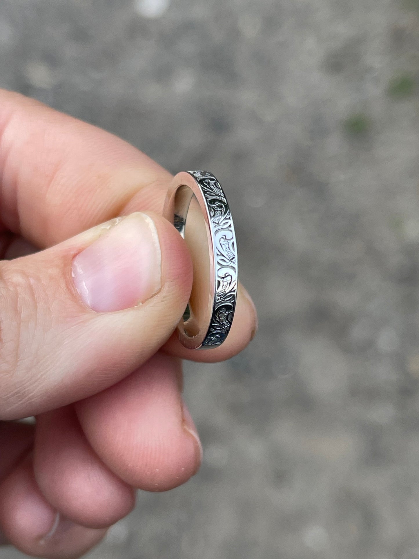 Wesley Jr. Wedding Band