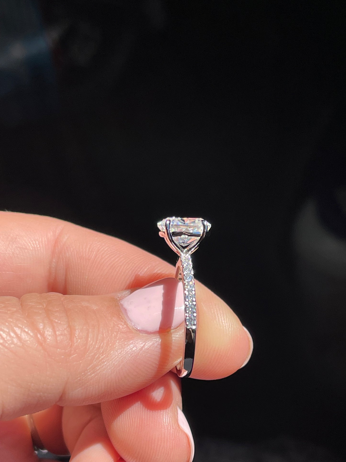 Billie Sterling Silver Engagement Ring