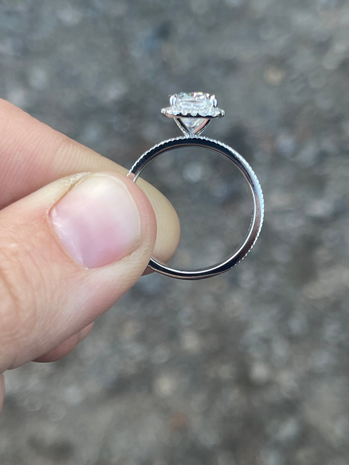 Rowan Sterling Silver Engagement Ring