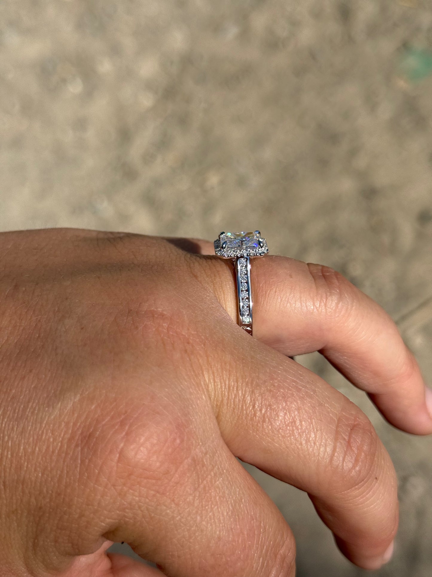 Dunn Cathedral Engagement Ring