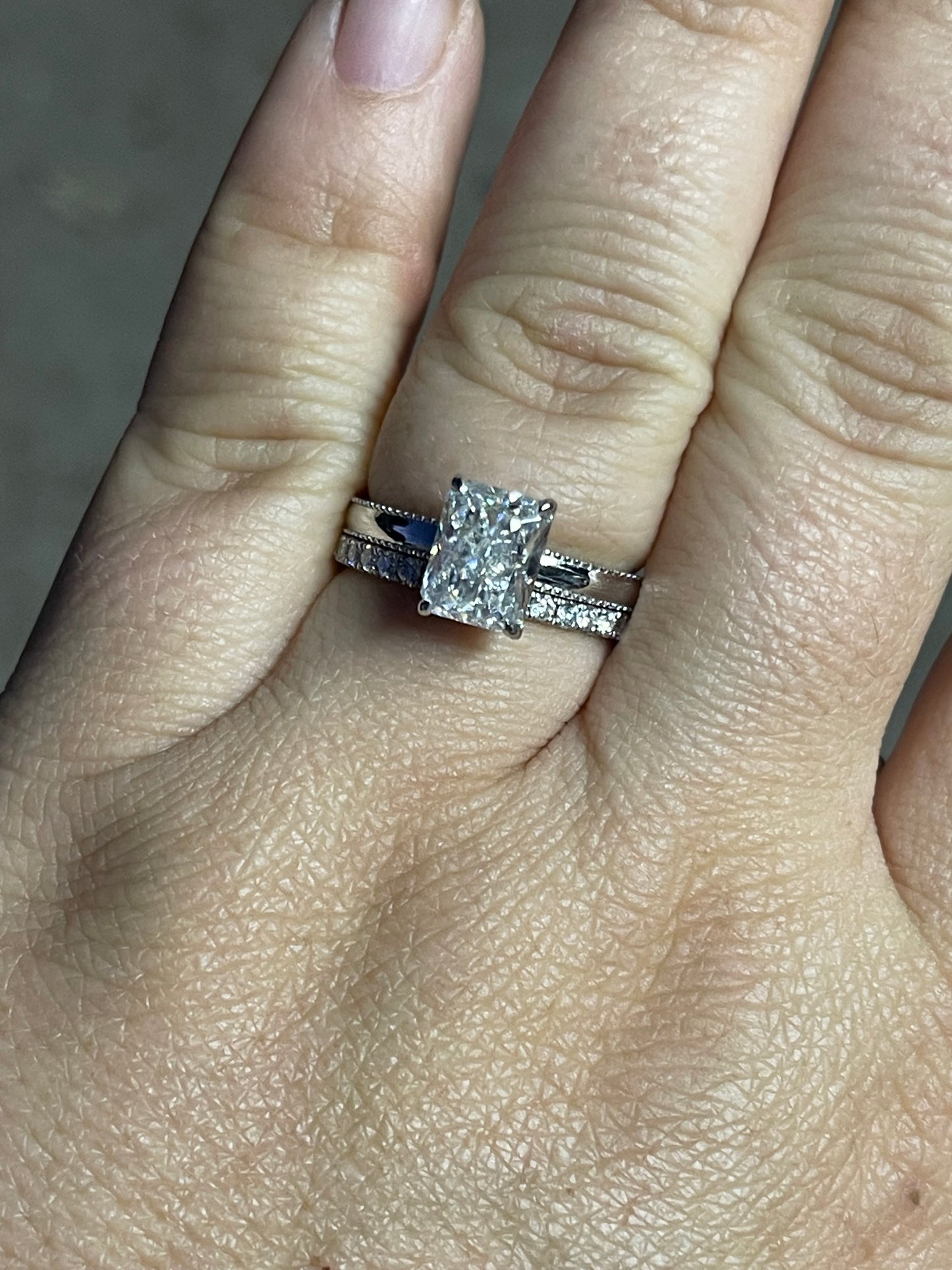 Ruth Sterling Silver Engagement Ring