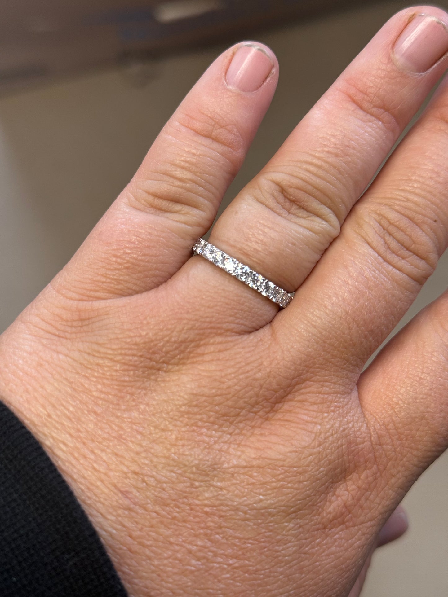 Brayden Moissanite Wedding Band