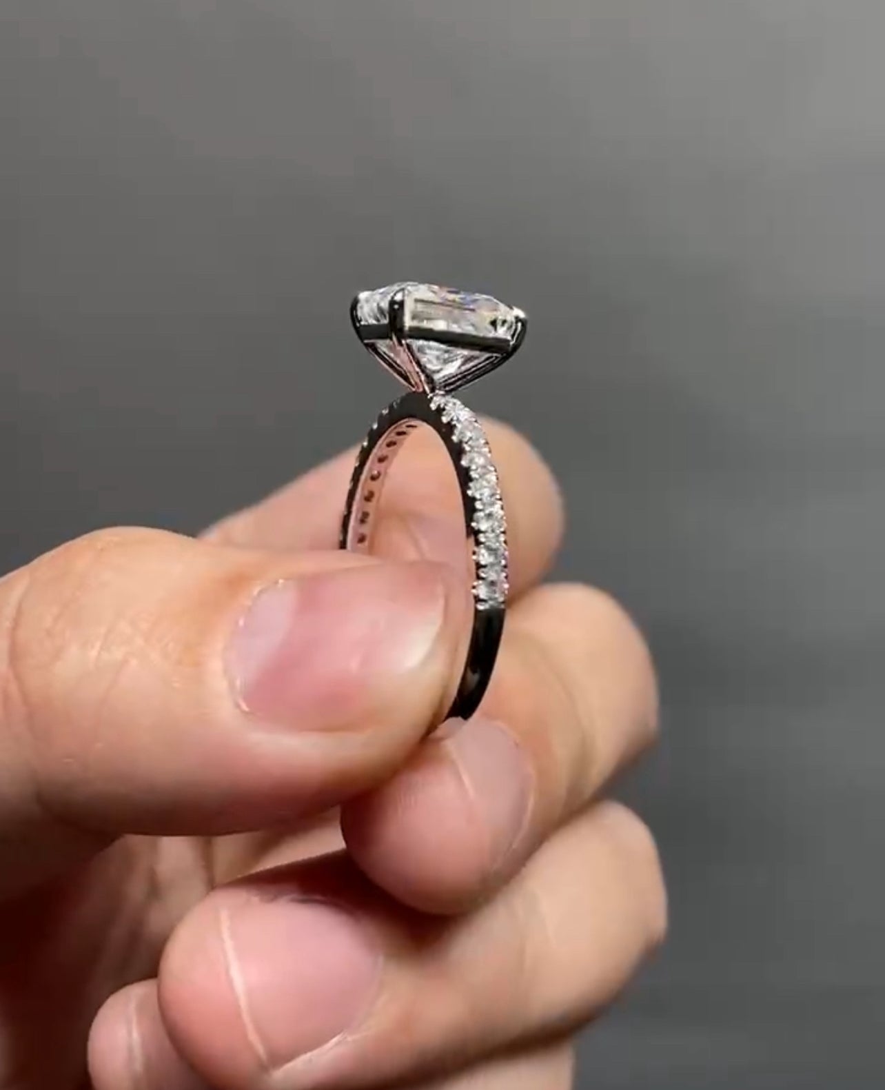 Brenn Sterling Silver Engagement Ring