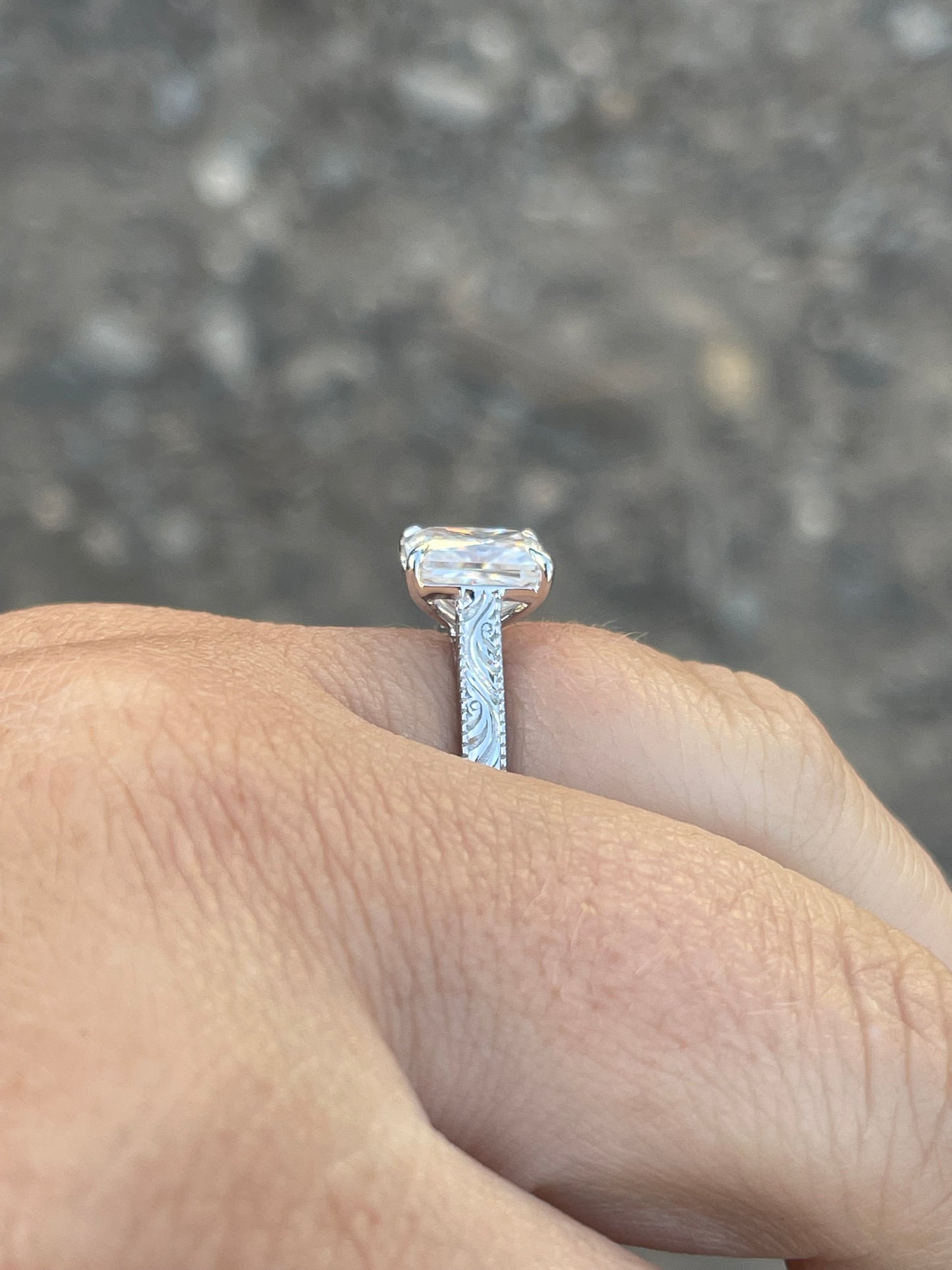 Beth Cathedral Engagement Ring